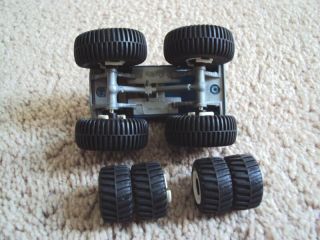 Vintage Hot Wheels BIG FOOT Ford Pickup Truck with Tall & Reg Tires,  loose 2