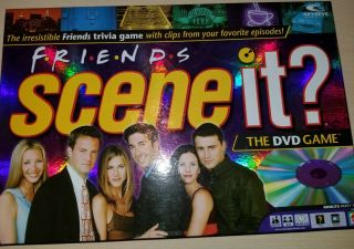 Scene It? Friends Dvd Game Mattel 2005 Complete Set
