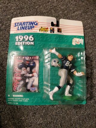 1996 Jay Novacek - Starting Lineup - Slu - Sports Figurine - Dallas Cowboys
