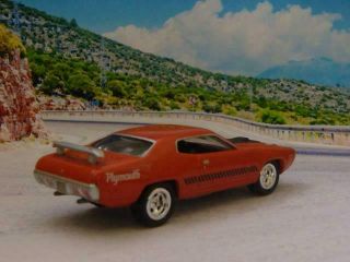 1971 Plymouth 440 V - 8 6 - Pack Road Runner w/Air Grabber Muscle Car 1/64 Scl LE S 2