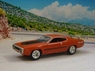 1971 Plymouth 440 V - 8 6 - Pack Road Runner w/Air Grabber Muscle Car 1/64 Scl LE S 5