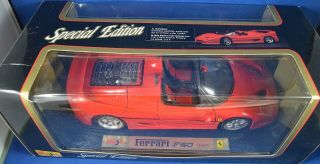 Maisto Special Edition 1995 Ferrari F50 Red 1/18 Scale Collectible Sports Car