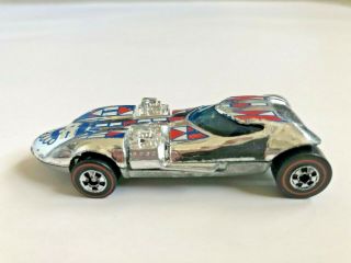 Hot Wheels Redline TwinMill II - Chrome with tampo - Issued 1977 - 2