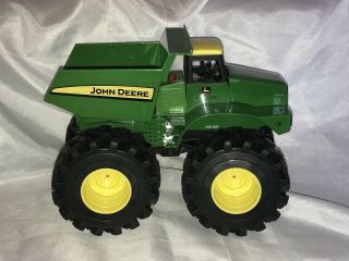 Ertl John Deere Big Wheels Shake & Sounds Farm Toy Monster Dump Truck Tractor