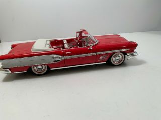 1:18 Yat Ming Road Signature Deluxe Edition 1958 Pontiac Bonneville in Red 5