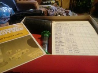 Vintage Word Yahtzee 1978 By Lowe Milton Bradley Complete And Ready To Play