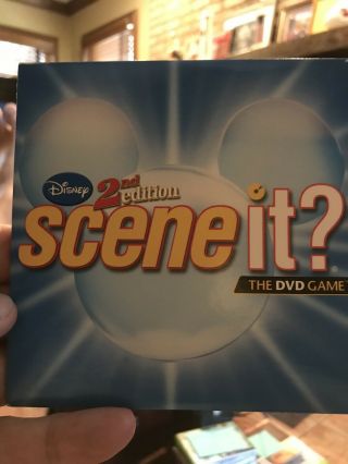 Disney Scene It 2nd Edition Dvd Only Replacement 2007 Pixar Mattel Game Part