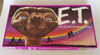Vintage Parker Brothers 1982 E.  T.  The Extra - Terrestrial Board Game 100 Complete