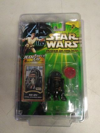 Star Wars Power Of The Jedi R2 - Q5 Imperial Astromech Droid 2000 In Star Case
