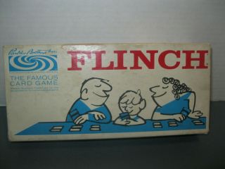 Vintage 1963 Flinch Card Game By Parker Brothers