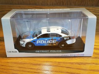 1/43 First Response Police Detroit Police