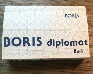 Vintage Boris Diplomat Bd - 1 Electronic Chess Computer - 1979 Complete Vgc