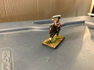 28mm Napoleonic British 3rd Dragoons Mounted Soldier Painted Colors