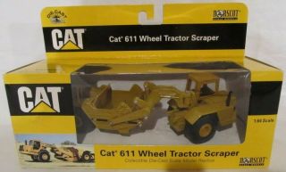 Norscot 55064 Cat Caterpillar 611 Wheel Tractor Scraper 1/64th Scale