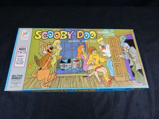 1973 Milton Bradley Scooby Doo Where Are You Hidden Treasure Board Game