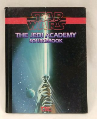 The Jedi Academy Sourcebook Star Wars Roleplaying West End Games Paul Sudlow