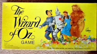 Vtg 1974 Wizard Of Oz Board Game By Cadaco Usa