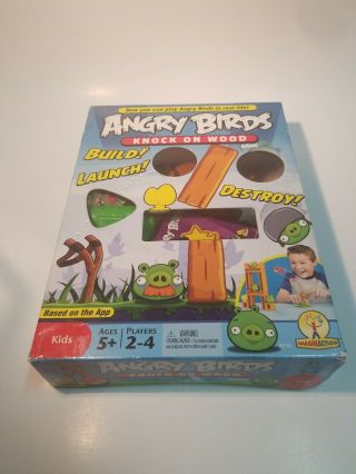 Angry Birds Knock On Wood Game | Angry Birds | Based On App | With Launcher
