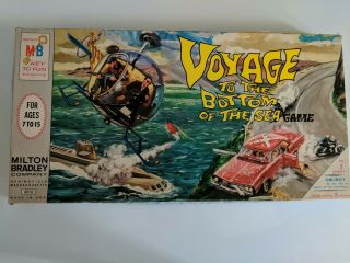 Circa 1964 Milton Bradley Voyage To The Bottom Of The Sea Game 4514