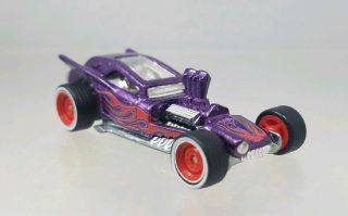 Hot Wheels Fangula Boulevard 30 - Car Set Wal - Mart Excl Real Riders Purple - 2012