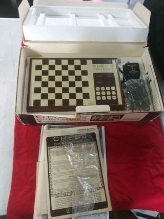 Vintage Chess Challenger LOOKS TO BE IN (NOT) 2