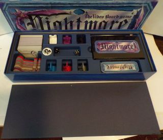 Vintage 1991 Nightmare Video Board Game Chieftain Vhs Game