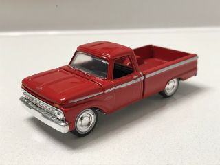Racing Champions Motor Trend - Red 1965 Ford F - 100 Pick Up Vhtf Loose