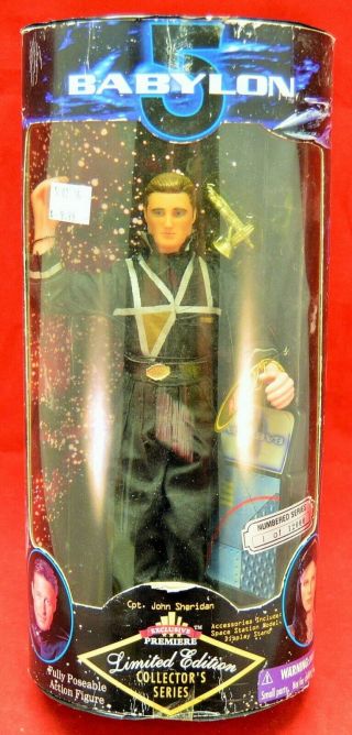 Babylon 5 Captain John Sheridan Figure Limited Edition Collector 