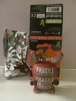 Kidrobot - Andy Warhol Dunny Series 2 - Vinyl Mini - Fragile - Opened