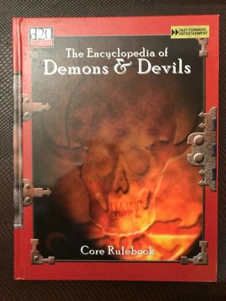 D20 System: Encyclopedia Of Demons And Devils Volume I (hardcover,  2001)