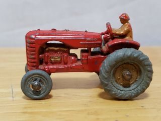 Matchbox Moko Lesney Massey Harris Tractor With Fenders 4a A1