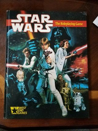 Star Wars - The Roleplaying Game Sourcebook - West End Games 40001 Rpg Hc