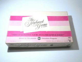 Vintage 1967 Hasbro Abc The Newlywed Game Board Game
