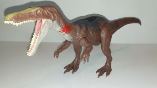 Mattel Jurassic World Baronyx Battle Damage Figure With Chomping Jaw Loose