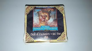 Advanced Dungeons And Dragons Master Deck Of Encounters Set 2 Two 9443 Ad&d