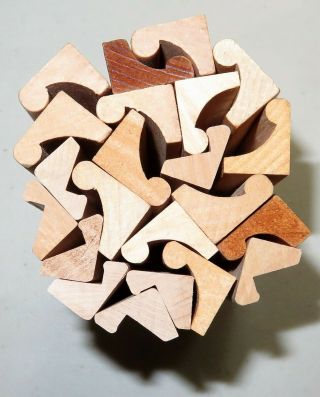 22 Wooden Scrabble Letter Tile RACKS Holders Arts Crafts Tournaments GUC 4