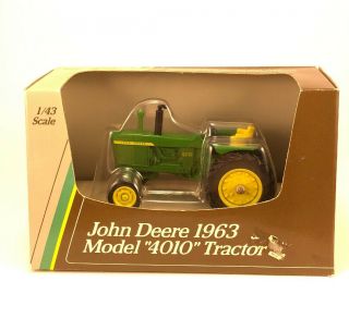 John Deere 1963 Model 4010 Tractor 1/43 Diecast Ertl 071819dbt2