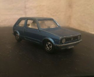 Tomica Volkswagen Golf Gle No.  F5 S=1/56 Made In Japan