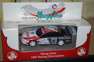 1:43 Classic Carlectables 1097 Young Lions Hrt Racing Commodore 97