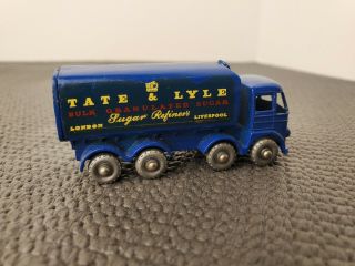 Vintage Matchbox Lesney No.  10 Tate & Lyle Foden 15 Ton Sugar Container