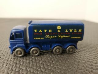 Vintage Matchbox Lesney No.  10 Tate & Lyle Foden 15 Ton Sugar Container 2