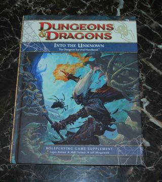 D&d 4e Into The Unknown The Dungeon Survival Handbook Hc