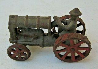 Arcade Cast Iron Fordson Tractor With Driver 4 