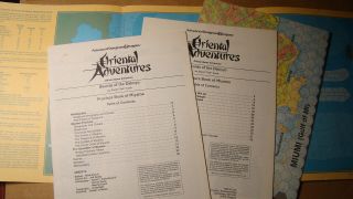 MODULE - OA1 - SWORDS OF THE DAIMYO 1ST PRINT DUNGEONS DRAGONS 2