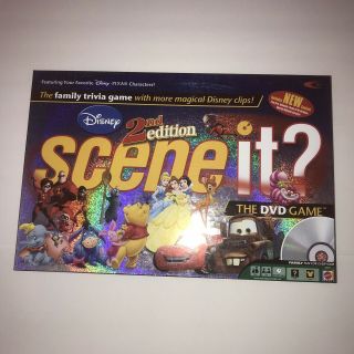 Scene It Disney 2nd Edition DVD Game 2007 Movie Clips Missing 1 Kids Card Second 4