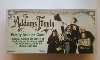 Vintage 1991 The Addams Family: Family Reunion Board Game 100 Complete