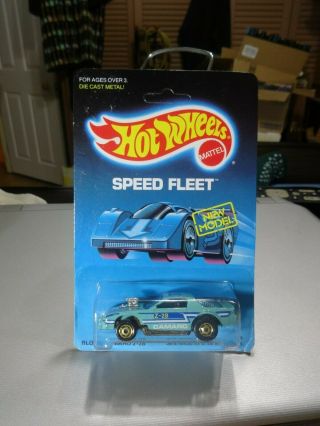 Hotwheels Mattel Speed Fleet 1988 Blown Camaro Z - 28 Diecast Moc 5138 Unpunched
