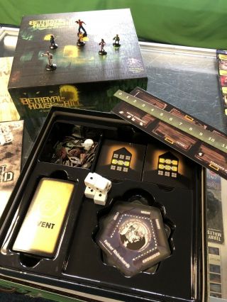 Betrayal At House On The Hill Strategy Game by Bruce Glassco 2nd Edition 4