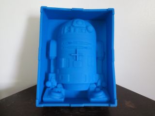 Star Wars R2 - D2 Silicone Ice Cube 9 " Tray Jelly Cookie Cake Mold