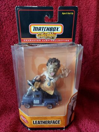 Matchbox Character Car Leatherface Truck 1/64 Diecast Texas Chainsaw Massacre
